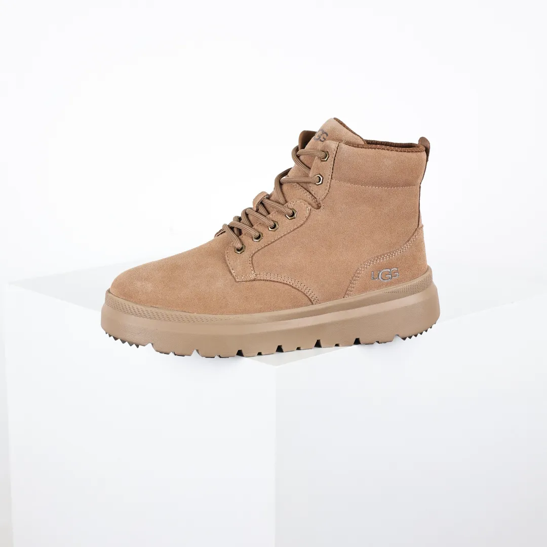 Text price 💰640 Core recommendation Good price UGG sheepskin and fur integrated snow boots men's boots platform foreign trade exclusive UGG Burleigh Boot men's high-top snow boots 1153750 Produced by ten-year-old brand shoemaking foundry production line, paying attention to every detail Longfeng A-grade genuine sheepskin and fur integrated completely following the ZP process. Size: 40 41 42 43 44 45